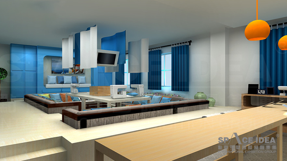 點意空間展覽——布藝教室改造社區學院教室環境改造