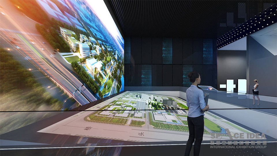 點意空間展覽——肥東機器人小鎮展廳